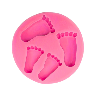silicone mould - baby feet