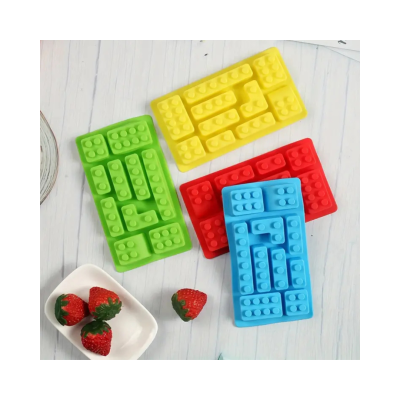 silicone mould - lego bricks