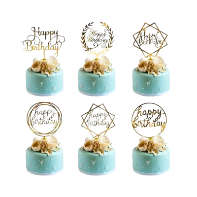 Happy Birthday 6pcs