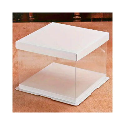 transparent cake box 22x16